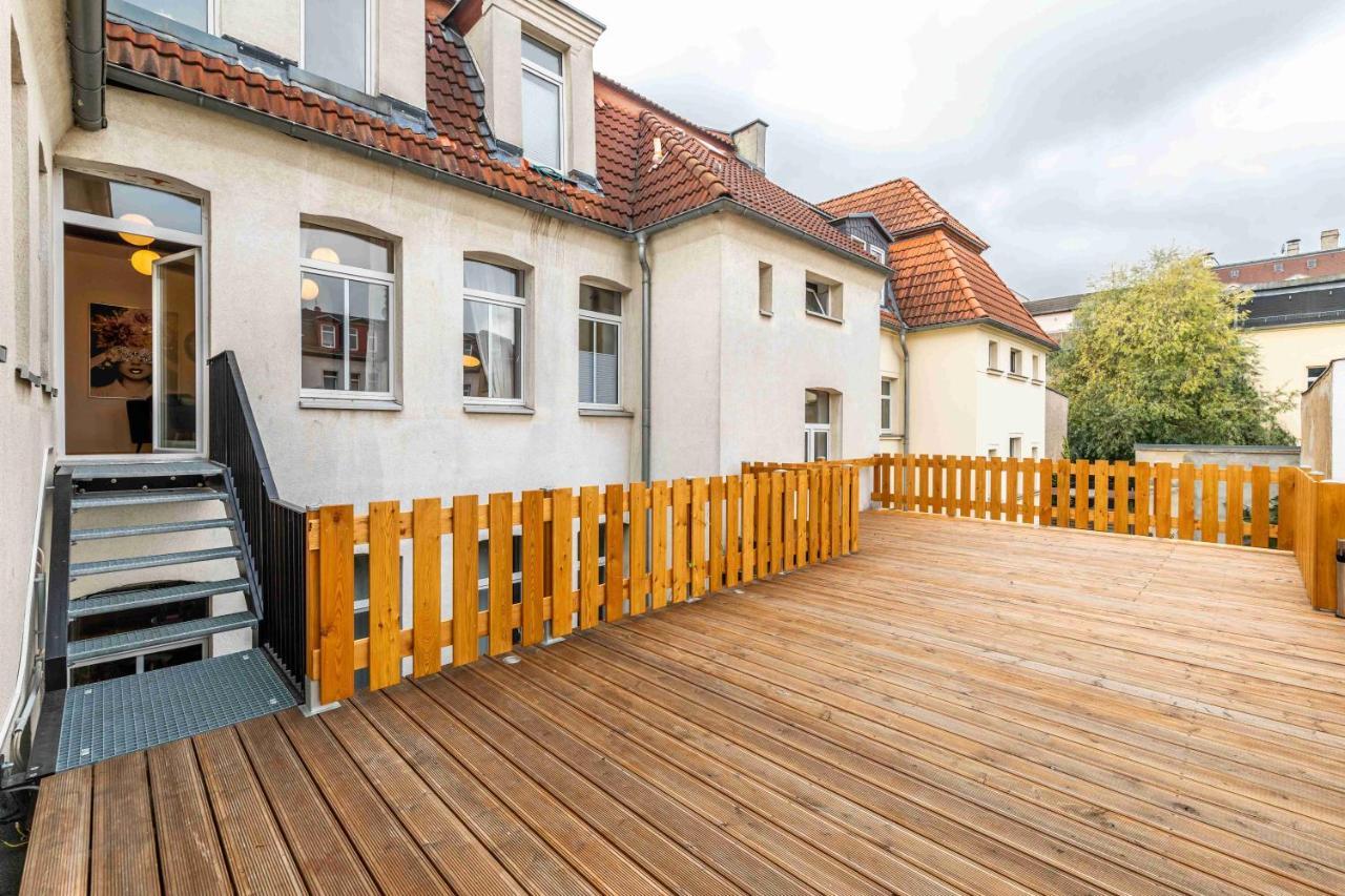 Grosser Terrassentraum In Klein Venedig Lipsko Exteriér fotografie