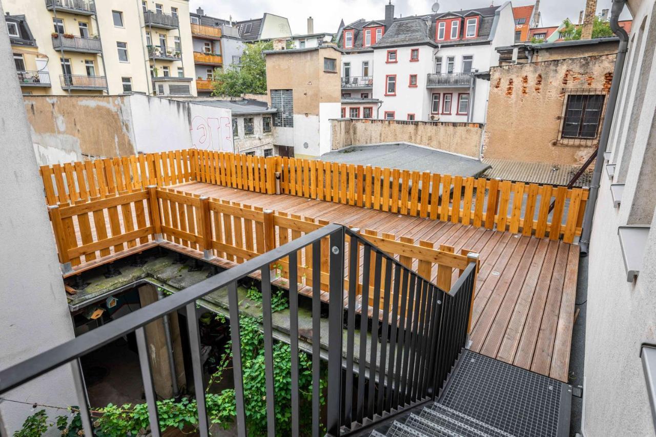 Grosser Terrassentraum In Klein Venedig Lipsko Exteriér fotografie